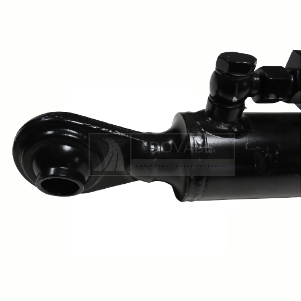 Tercer punto hidráulico CAT-2 40-60/70-250mm de carrera con válvula y rótula ajustable.