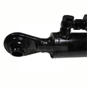 Tercer punto hidráulico CAT-2 40-60/70-250mm de carrera con válvula y rótula ajustable.