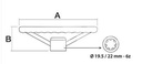 VOLANTE DIRECCIÓN Ø 445 mm - H 70 mm Adaptable a FORD / EBRO