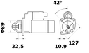 MOTOR DE ARRANQUE MAHLE MS399