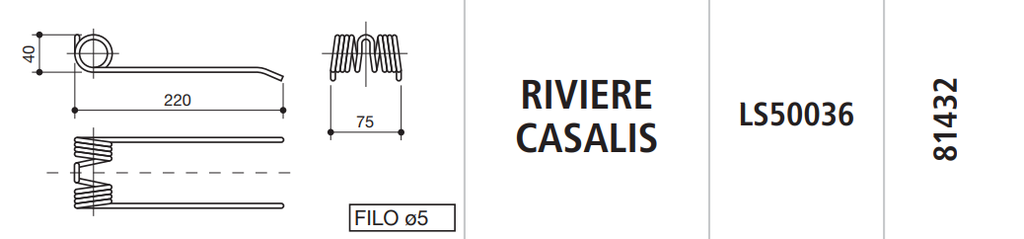 MUELLE EMPACADORA RIVIERE CASALIS LS50036