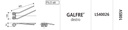 MUELLE RASTRILLO GALFRE DC LS40026