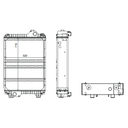 RADIADOR CASE IH / NEW HOLLAND REF. 111060018A