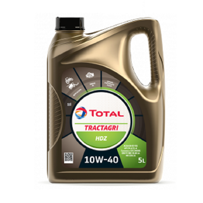 [TOT189710] ACEITE DE MOTOR TOTAL TRACTAGRI HDZ 10W40 5L