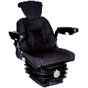 ASIENTO RM62 200M TELA NEGRA SUSPENSION MECANICA REF. RM62