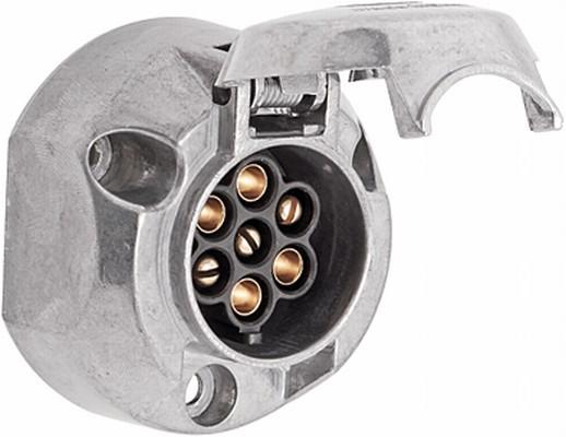 [MAIER04] BASE ENCHUFE REMOLQUE ALUMINIO 7 PIN 12V