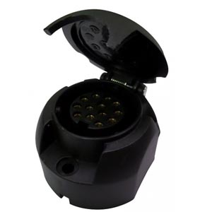 [MAIER06] BASE PLÁSTICO REMOLQUE 13 Polos 12v