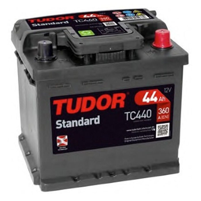 [TUDTC440] BATERIA TUDOR STANDARD 44Ah 360EN 207x175x190