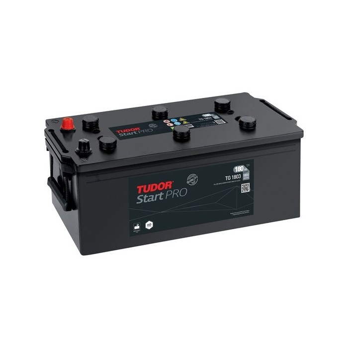 [TUDTG1803] BATERIA TUDOR START PRO 180Ah 1000EN 513x223x223 mm