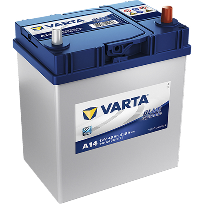 [VRTA14] BATERÍA VARTA BLUE DYNAMIC 40Ah 330 187x127x227 (POSITIVO DERECHA)