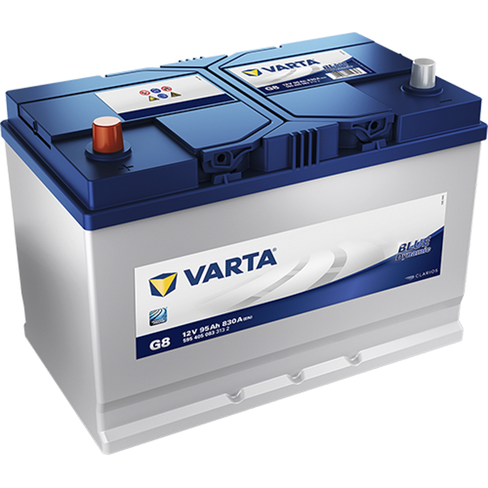 BATERÍA VARTA BLUE DYNAMIC 95Ah 830 306x173x225 (POSITIVO IZQUIERDA)