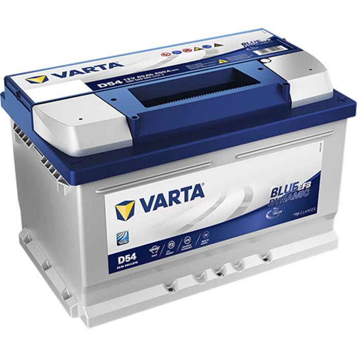 BATERÍA VARTA BLUE DYNAMIC EFB 65Ah 650 278x175x175