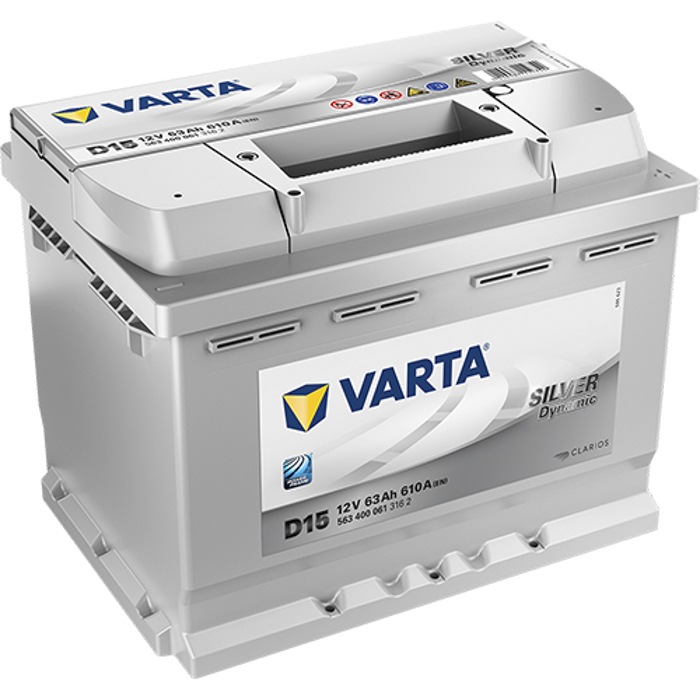 [VRTD15] BATERÍA VARTA SILVER DYNAMIC 63Ah 610 242x175x190