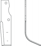 [BEL1479I] BELLOTA Cuchilla 1479I GOLDONI / LANDER