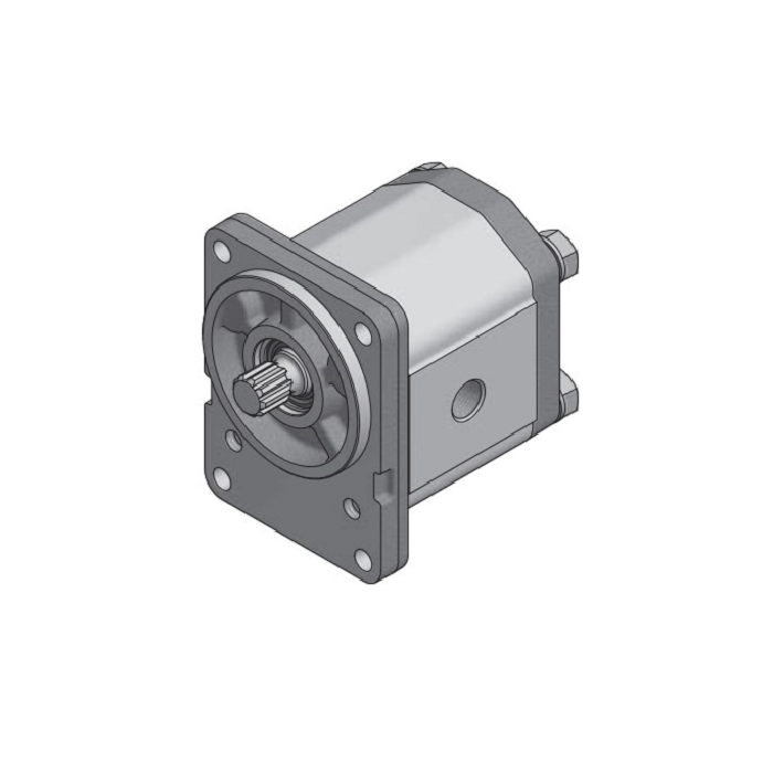 [ROQ1L22DG09F] Bomba de Engranajes Giro DCH. 14,6 cm3 Eje Estriado 9D Roquet