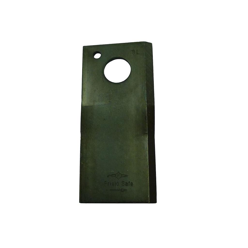 CUCHILLA ROTATIVA VICON 107X49 Ø 18.5 mm IZQUIERDA