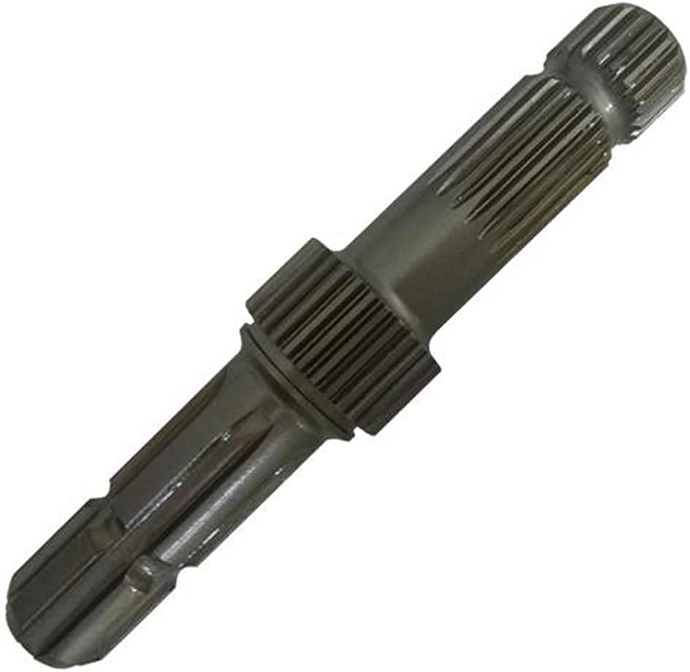ESPIGO EJE TOMA DE FUERZA 1'' 3/8 - Z=6/21 - L 235 MM  "REFORZADO" (negro), ADAPT. A JOHN DEERE Serie 6000