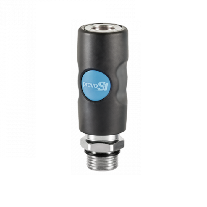Enchufe Rápido Macho G 1/4 "one push" 8 mm C/junta