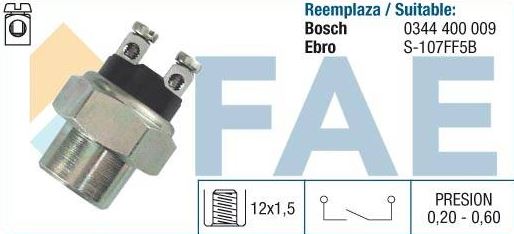 [FAE26100] Interruptor stop neumático FAE 26100 EBRO