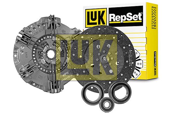 KIT EMBRAGUE ADAPT. A CASE IH / NEW HOLLAND LUK REPSET REF. 631313111