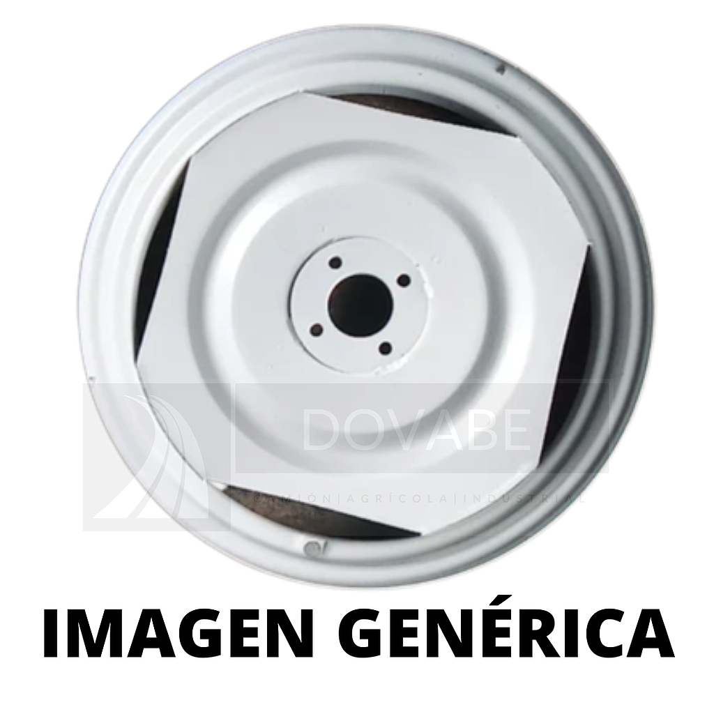 [RIMBCS0020233] LLANTA DERECHA 19" SEGADORA BCS SIN BOLA (aftermarket)