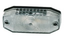 LUZ GALIBO BLANCA SIN CATADIÓPTRICO 12/24V