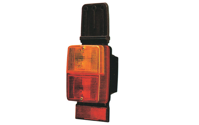 [RIN855.00] PILOTO TRASERO SOPORTE FLEXIBLE INTERMITENTE POSICIÓN/STOP REFLEX 12/24 V