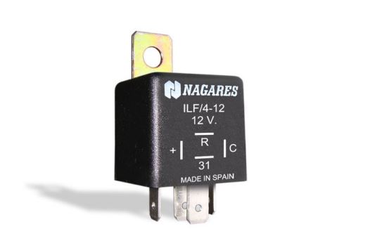 [MAHMFL1] RELE INTERMITENCIA12V. LED (Norma SAE) CON SOPORTE METALICO MAHLE MFL1
