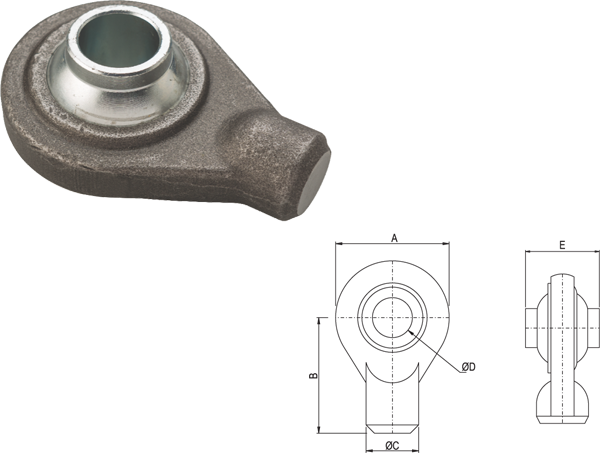 [KEX32103] ROTULA SOLDAR TERCER PUNTO 85x34x26