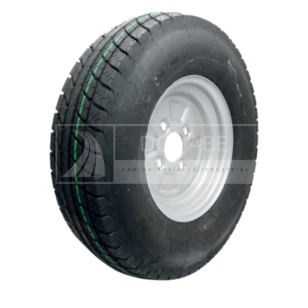 Rueda completa 4.50-10 76N 4 ESPARRAGOS 58.5x98 B61 (Ataque "Seat")