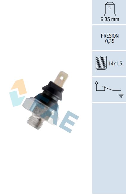 [FAE11410] Sensor presión aceite FAE 11410