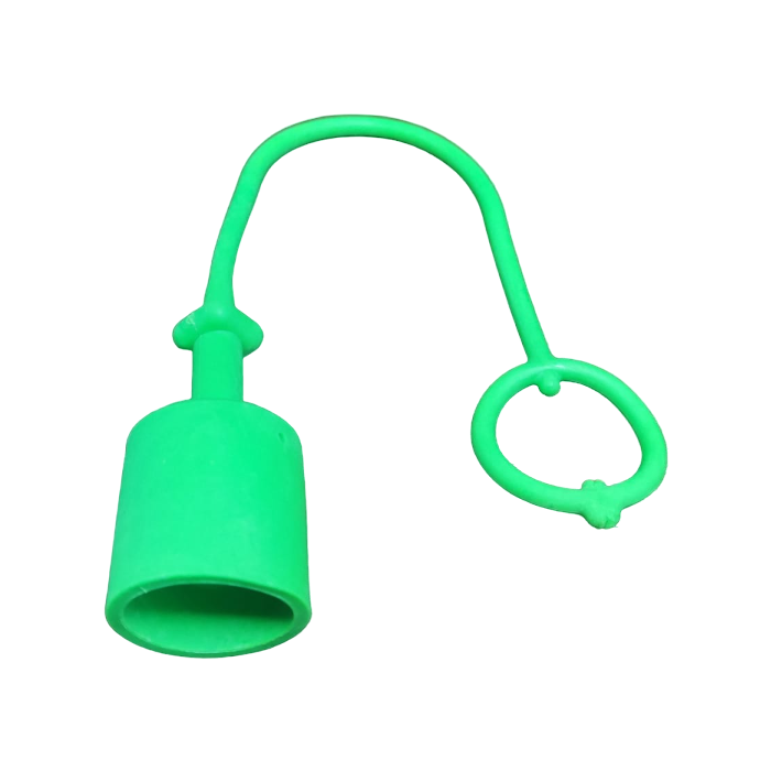 [HIDTAPON08HVERDE] Tapón antipolvo DN12 HEMBRA Verde 1/2
