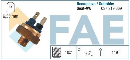 [FAE35490] Termocontacto temperatura FAE 35490