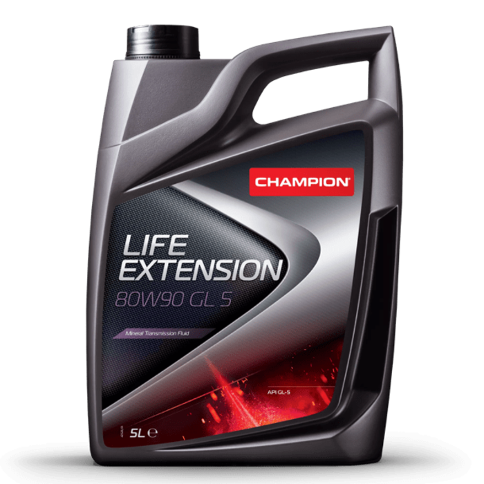 CHAMPION LIFE EXT 80W90 GL 5 5Lx4