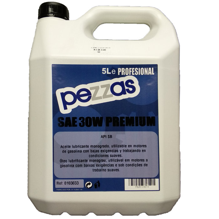 ACEITE SERIE III SAE 30W 5L. PEZZAS