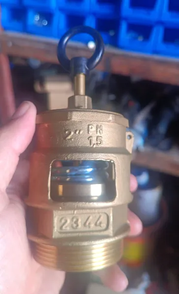 VALVULA SEGURIDAD 2" OPALE