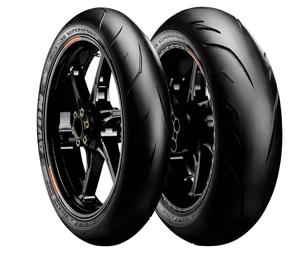 AVON 190/55 ZR17 75W 3D SUPERSPORT